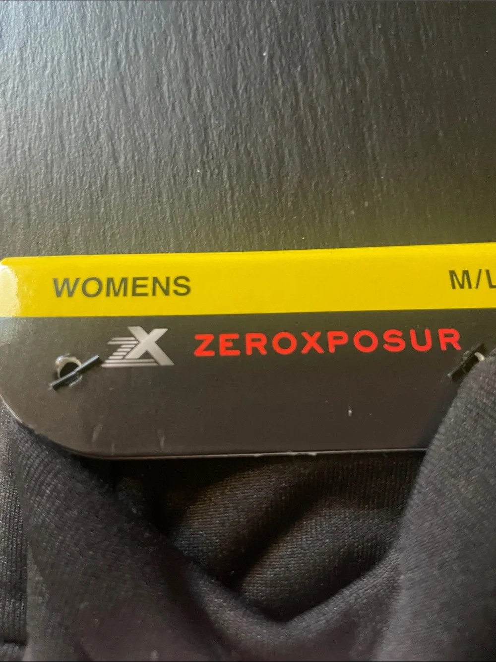 ZeroXposur Women's Black Thermal Stretch Gloves